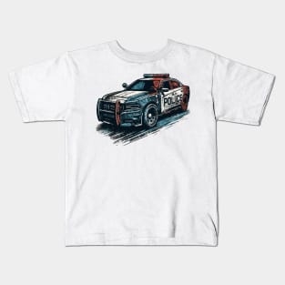 Police car Kids T-Shirt